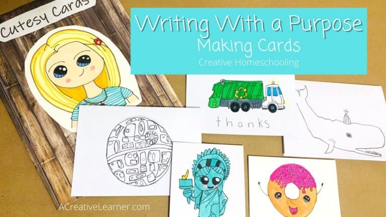 Writing With a Purpose- Making Greeting Cards