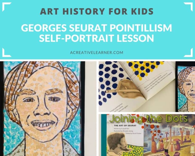 Pointillism for Kids- A Georges Seurat Art History Lesson